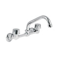 MEZCLADORA INOX 8' PARA FREGADERO, CONEXIONES DE PARED,FOSET 49447 P