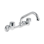 MEZCLADORA INOX 8' PARA FREGADERO, CONEXIONES DE PARED,FOSET 49447 P