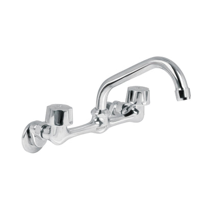 MEZCLADORA INOX 8' PARA FREGADERO, CONEXIONES DE PARED,FOSET 49447 P