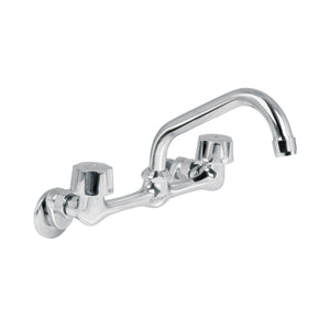 MEZCLADORA INOX 8' PARA FREGADERO, CONEXIONES DE PARED,FOSET 49447 P