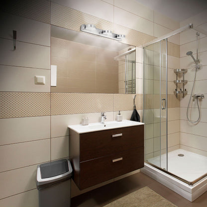ARBOTANTE DECORATIVO DE LED 10 W CON 3 SPOTS PARA BAÑO 46346 N