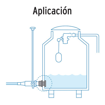 BRIDA DE 2- 1/2'' DE POLIPROPILENO PARA TINACO, FOSET 48071 P