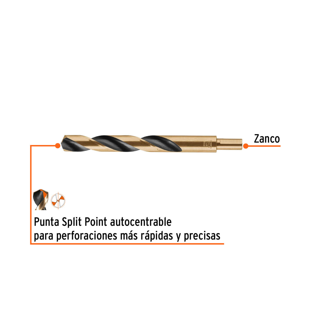 BROCA HSS 3/4" TRUGOLD PARA METAL, TRUPER EXPERT 11172 *