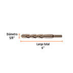 BROCA PARA CONCRETO DE  5/8 x 6", TRUPER 11236 P