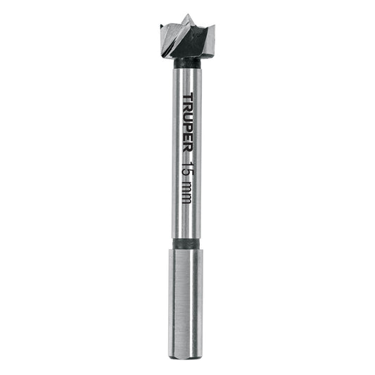 BROCA FORSTNER 15 MM PARA MADERA, TRUPER 102318 N