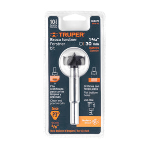BROCA FORSTNER 30 MM PARA MADERA, TRUPER 102371 N