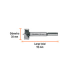 BROCA FORSTNER 30 MM PARA MADERA, TRUPER 102371 *