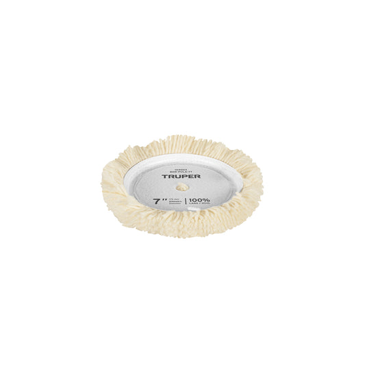 BORLA LANA TRENZADA DE 7'' HOOK AND LOOP 104003 *