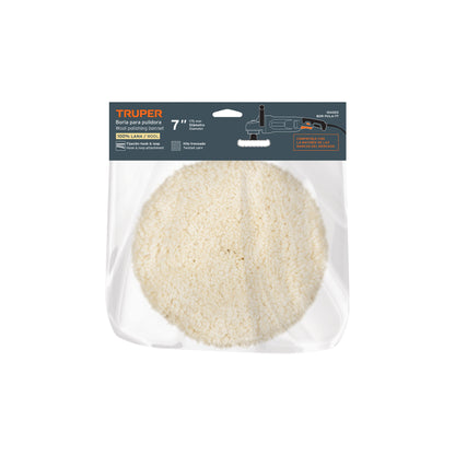 BORLA LANA TRENZADA DE 7'' HOOK AND LOOP 104003 *