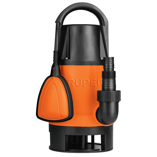 BOMBA SUMERGIBLE PLÁSTICA, 1-1/2 HP PARA AGUA SUCIA, TRUPER 12604 *