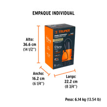 Cargar imagen en el visor de la galería, BOMBA SUMERGIBLE PLÁSTICA, 1-1/2 HP PARA AGUA SUCIA, TRUPER 12604 *
