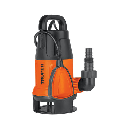BOMBA SUMERGIBLE PARA AGUA SUCIA 1/2 HP, TRUPER 103733 *