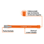 CINCEL DE CROTE FRIO DE 1 X 12'', TRUPER 12166 P