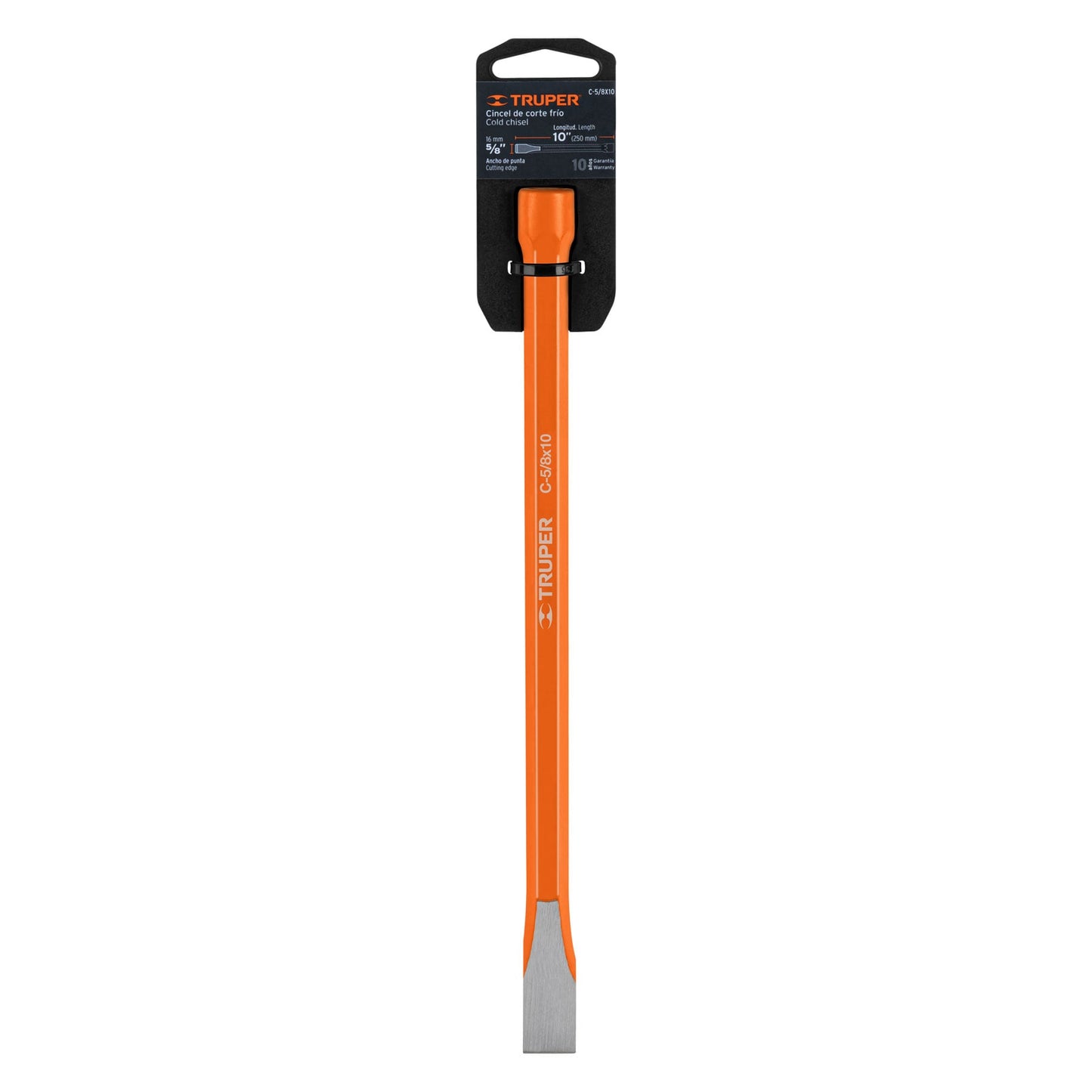 CINCEL DE CORTE FRIO DE 5/8 X 10'', TRUPER 12133 P