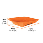 CARRETILLA PARA NIÑOS, CONCHA METÁLICA 54 X 40 CM, TRUPER 102996 *