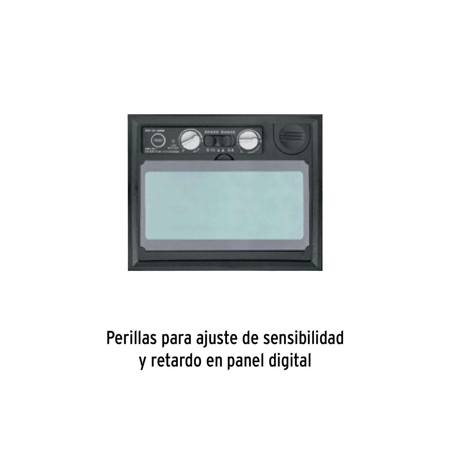 CARETA ELECTRÓNICA P/SOLDAR,PROFESIONAL,SOMBRA 9 A 13,TRUPER  102228 *