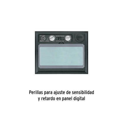 CARETA ELECTRÓNICA P/SOLDAR,PROFESIONAL,SOMBRA 9 A 13,TRUPER  102228 *