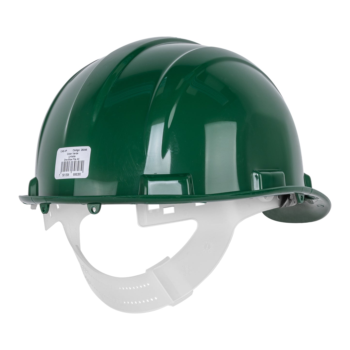 CASCO DE SEGURIDAD, AJUSTE DE INTERVALOS, VERDE , PRETUL 25045 *