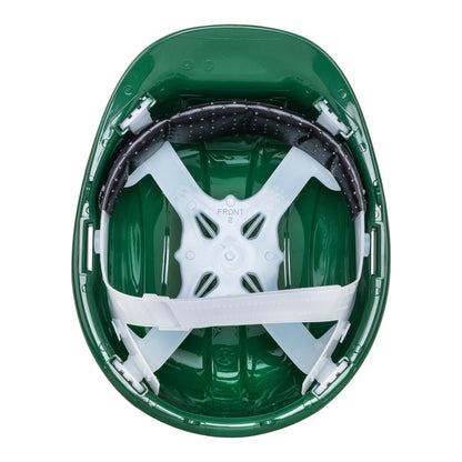 CASCO DE SEGURIDAD, AJUSTE DE INTERVALOS, VERDE , PRETUL 25045 *