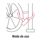 CANDADO CON CADENA FORRADA DE 10MM, HERMEX 49621 P