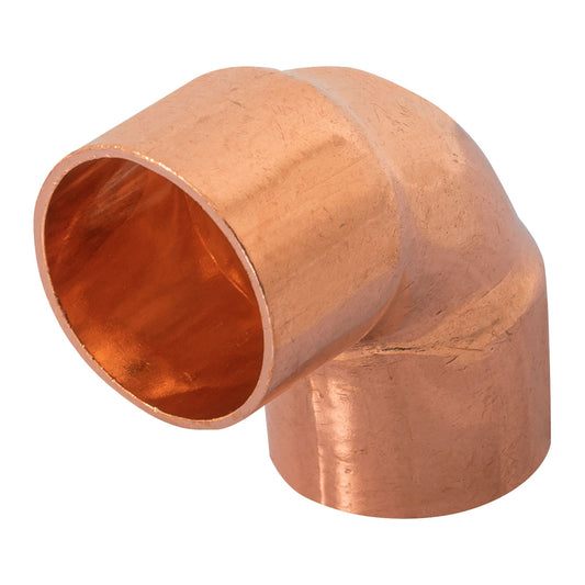 Codo 90° de cobre de 1", Foset