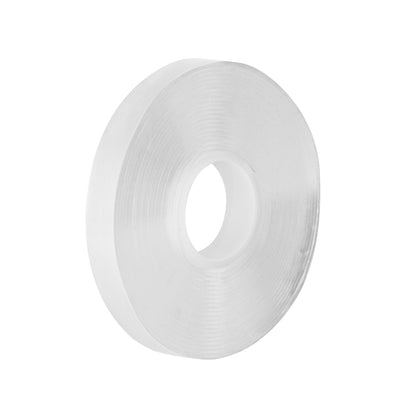 CINTA DOBLE CARA REUTILIZABLE, TRANSPARENTE 3M X 10MM, TRUPER 103223 *