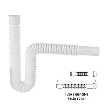 CÈSPOL FLEXIBLE, PARA LAVABO Y FREGADERO 49509 *