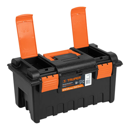 CAJA PARA HERRAMIENTAS DE 19'' CON COMPARTIMIENTOS, TRUPER 11143 *