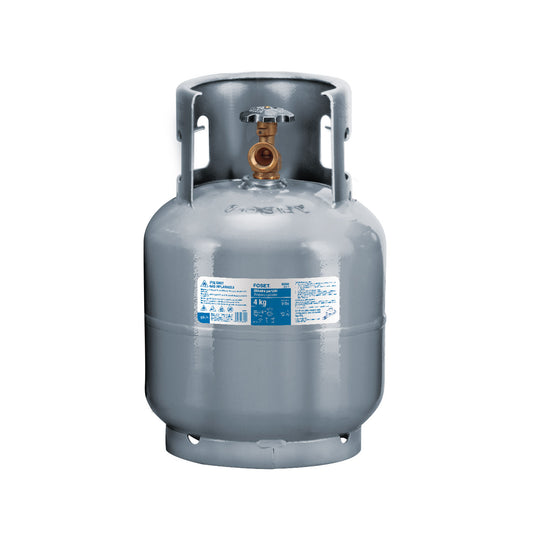 CILINDRO PORTÁTIL PARA GAS LP, 4KG (9LB) FOSET 45888 *
