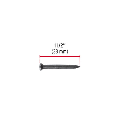 Blíster con 20 clavos negros para concreto 1-1/2", FIERO 40223