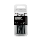 Blíster con 20 clavos negros para concreto 2", FIERO 40221
