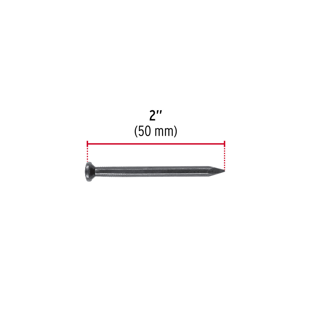 Blíster con 20 clavos negros para concreto 2", FIERO 40221