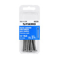 Blíster con 20 clavos estándar 2-1/2" con cabeza, FIERO 40228