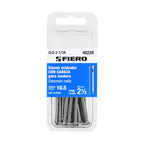 Blíster con 20 clavos estándar 2-1/2" con cabeza, FIERO 40228