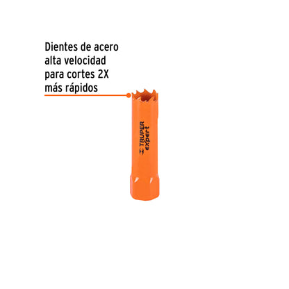 BROCASIERRA BIMETÁLICA 5/8'', TRUPER EXPERT 18085 *