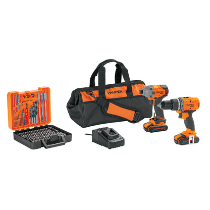 COMBO ROTOMARTILLO Y DESTORNILLADOR DE IMPACTO, 20V Y ACCS 103392 P