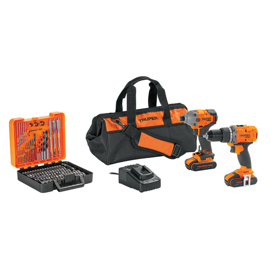 COMBO ROTOMARTILLO Y DESTORNILLADOR DE IMPACTO, 20V Y ACCS 103392 P