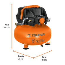 Cargar imagen en el visor de la galería, COMPRESOR DE AIRE LIBRE DE ACEITE 24L, 2-2/3HP (POTENCIA MÀX) 13830 *
