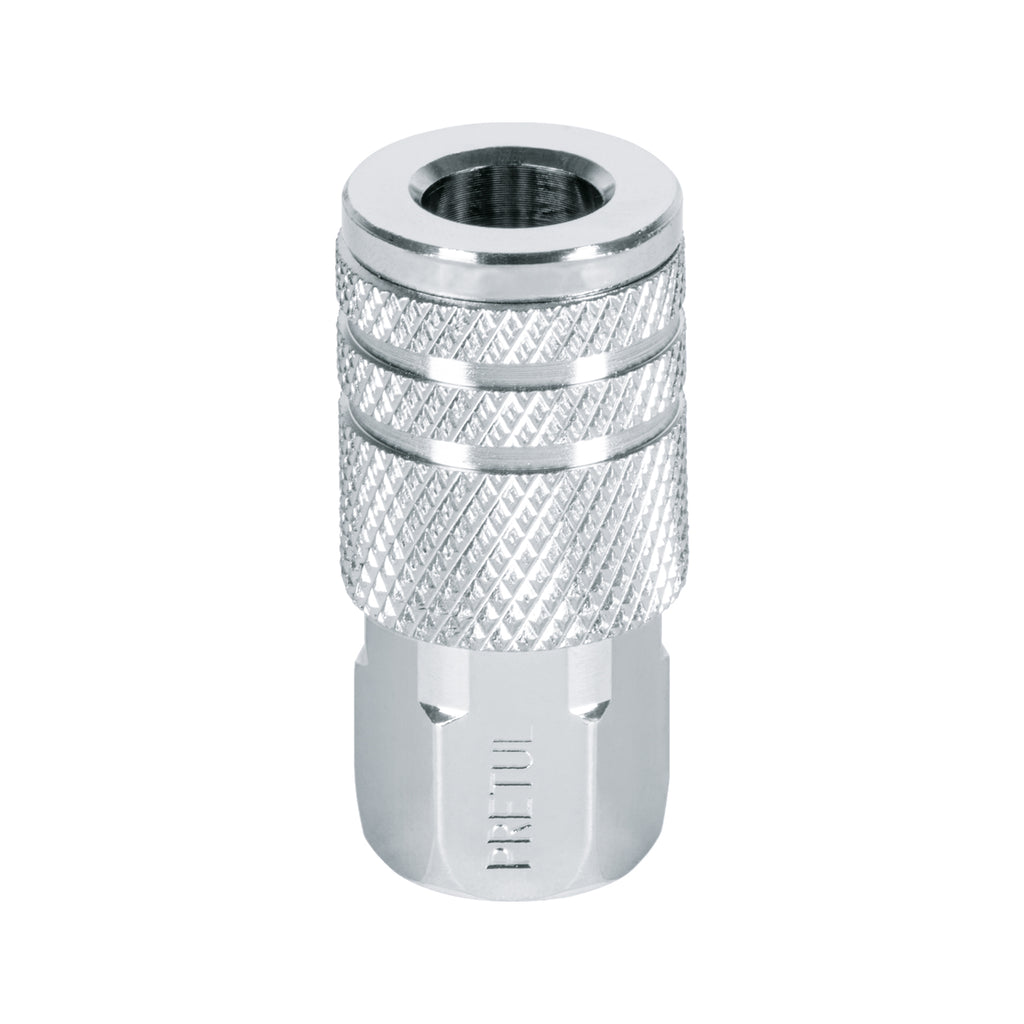 COPLE ACERO, CUERDA 1/4NPT, HEMBRA, PRETUL 27028 *