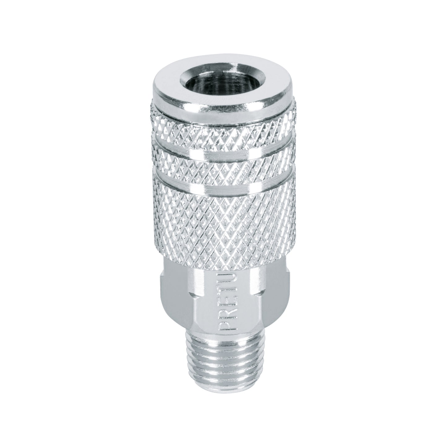 COPLE ACERO, CUERDA 1/4NPT, MACHO, PRETUL 27029 *