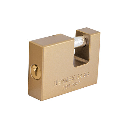 CANDADO ANTIPALANCA 50 MM CUERPO DE HIERRO, HERMEX BASIC 22515 *