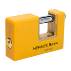 CANDADO ANTIPALANCA 85 MM CUERPO METÁLICO, HERMEX BASIC 27088 *