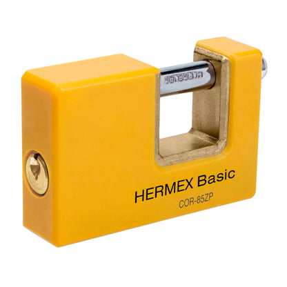 CANDADO ANTIPALANCA 85 MM CUERPO METÁLICO, HERMEX BASIC 27088 *