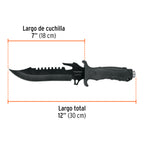 CUCHILLO TÁCTICO PARA CAMPISMO 7'' 103710 *