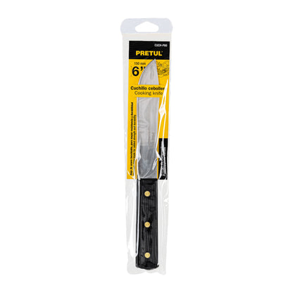CUCHILLO CEBOLLERO 6" MANGO DE POLIPROPILENO, PRETUL 23085 *