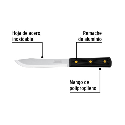 CUCHILLO CEBOLLERO 6" MANGO DE POLIPROPILENO, PRETUL 23085 *