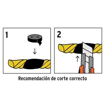 ROLLO DE CUERDA DE POLIPROPILENO 4MM 119M 40092 *