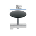 CUBRETALADRO DE NEGRO 1- 3/4'', DÍAMETRO 43MM, FOSET 48097 P