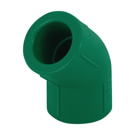 Codo 45° de PPR de 1/2", Foset