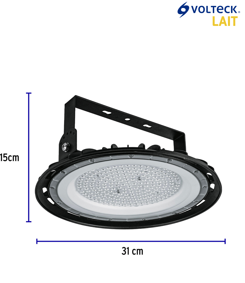 LUMINARIO DE LED 150 W HIGH BAY, VOLTECK 46793 N